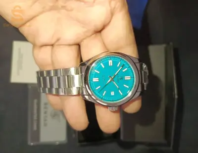 montre Benyar automatique bracelet en acier inoxydable imperméable Lumineus