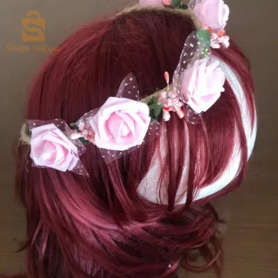 accessoire cheveux. bougies. bougies en bois