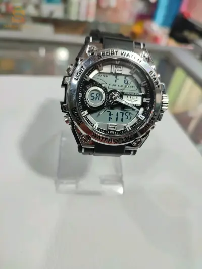 montre LIGE originale neuf black nd silver
