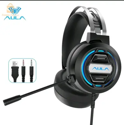 Previous
Next
AULA Casque Gaming filaires S603 avec Microphone pour PC , PS4