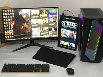 PC GAMER RX 5600XT ÉDITION SAPHIR NITRO PULS PRO X3