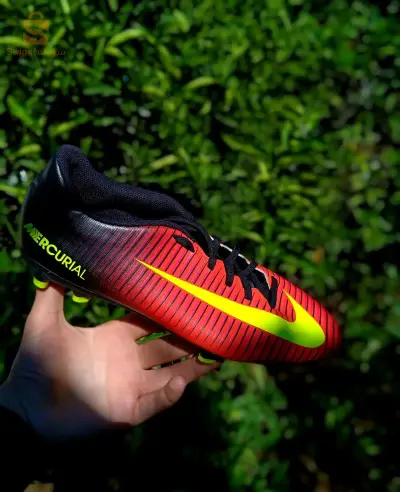 Chaussures de football.