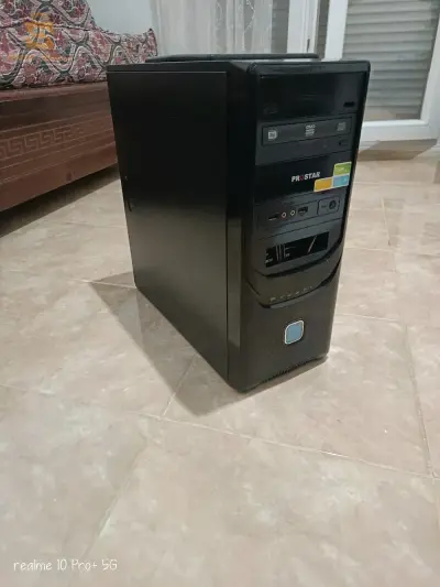 pc bureau CPU: Intel core 2 duo E7500 2.93GHzram : 4 Gosystème : windows 7 (64) bitpower splly: 220vstockage :320 GBinité wahdha !