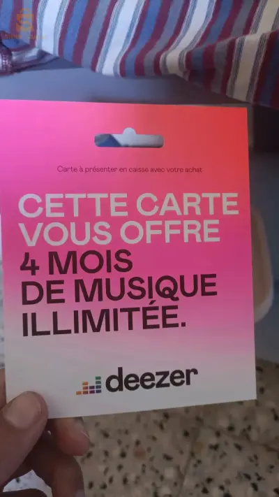 abonnement Deezer 4 mois