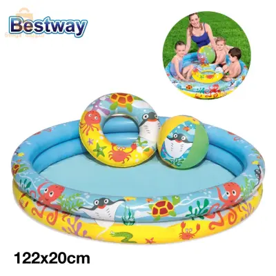 Piscine Gonflable Arc-en-Ciel 102 cm x 25 cm