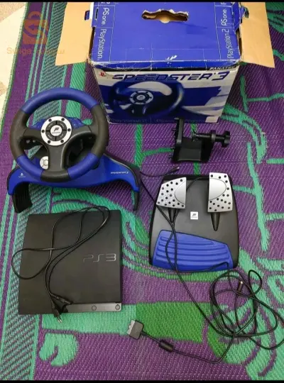 Playstation avec volant