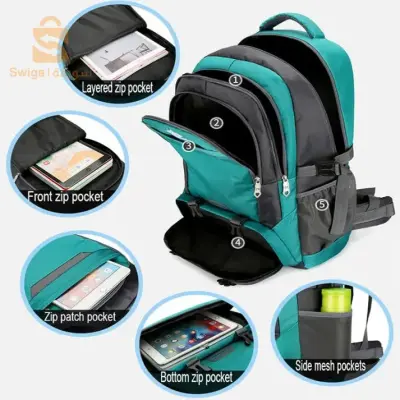 Sac a Dos 70L pour Randonnée, Marche Escalade & camping