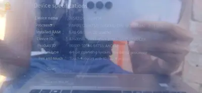A rarely used laptop