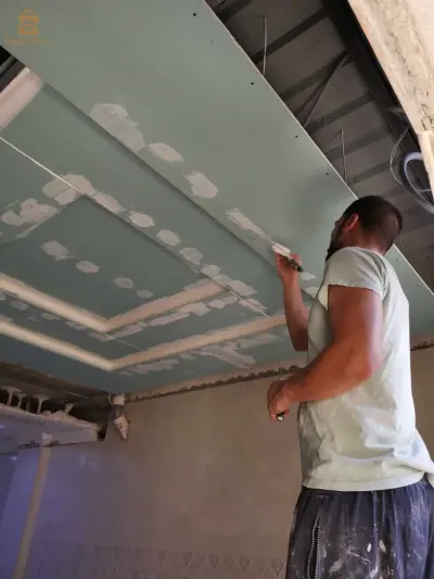 Carreaux de placo de décoration intérieure et peintures modernes