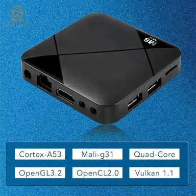 M8 Mini Portable Game Box 4K Android TV BOX Video Gaming   كاين التوصيل لكل الولايات Console 10000 Games 64GB
