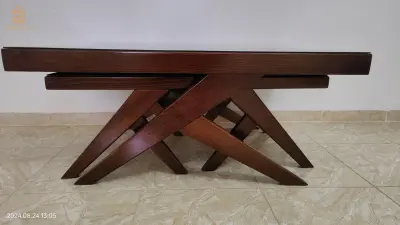 Table basse en être