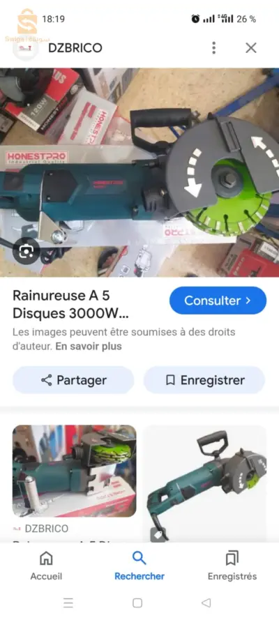 Raineuse a 5 discs  3000W
