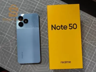 السلام عليكم ورحمة الله ♥
Realmi note 50 🤩

✅المعالج: ثماني النواة Unisoc Tiger T612 تكنولوجيا 12 نانو
✅التخزين / الرام: 4/128
✅الكاميرا: خلفية مزدوجة 13+0.08 MP/ امامية 5 MP
✅الشاشة: 6.74 بوصة بدقة 720x1600 بها نوتش صغير
✅نظام التشغيل: اندرويد 13
✅البطارية: 5000 مللي أمبير 
 😍🔥