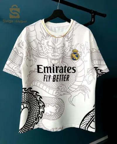 Real madrid dragon 
Taille b9yin f L w XL
