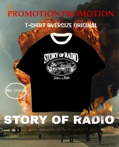 t-shirt oversize STORY OF RADIO