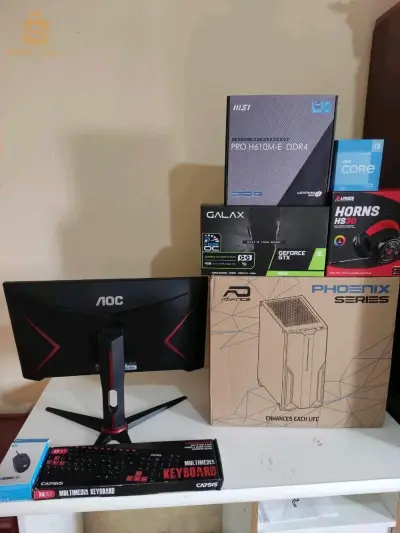 pc gamer i3 12th GTX 1650 16 ram 512 SSD bel garantie avec ecran AOC HDMI G2E5 24" ips 75hz / 1ms
tel: 0781046449