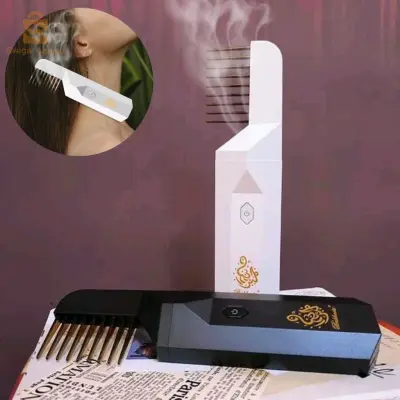 Brûleur d’encens électronique avec peignes à cheveux – Ramadan Bukhoon $👍