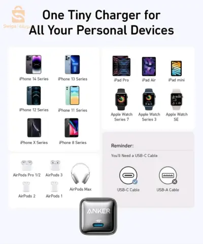 chargeur anker original