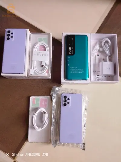 تليفونات دورجين مرحبا بيكم..جايين كابة . Samsung A52s..وكاين Poco m3 pro