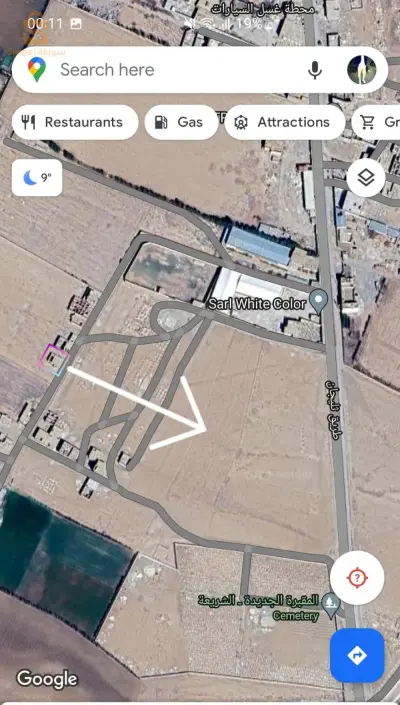 قطعة ارض عرفي للبيع