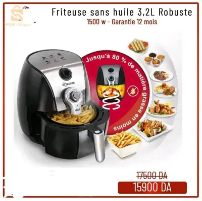 friteuse sans huile Robuste 3.2L