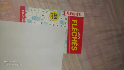 vends mots croisés  fleches