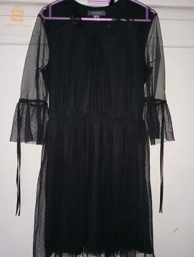 robe dentelle noir