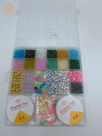 Ensemble de pendentifs en argile pour la fabrication de bijoux enfant