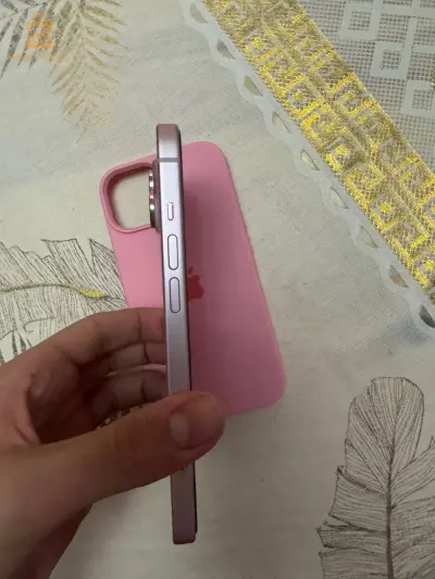 iphone 15 128 double pus 0 cycle de charge pink