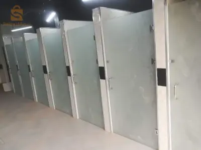verre trempé cabine de douche