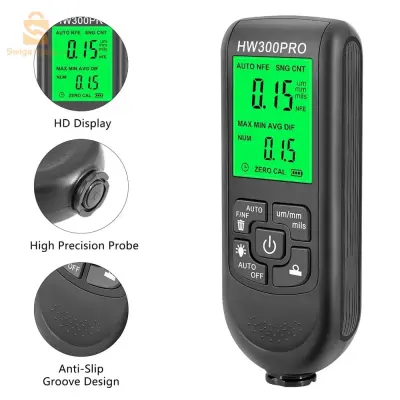 Testeur d'épaisseur de peinture de voiture HW300pro