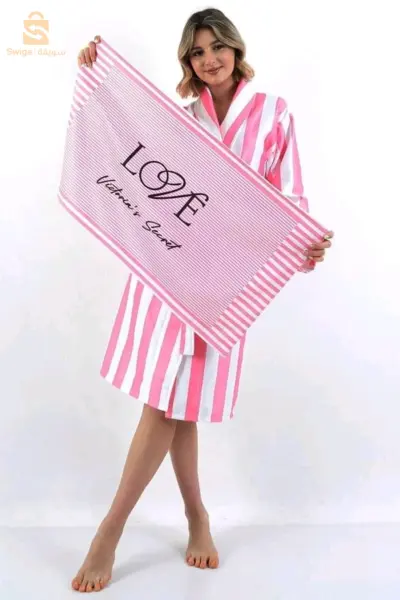pack coffrets victoria's secret 3pcs 🇹🇷🎁♥️🥰
( sortie de bain + serviette & pantoufles )