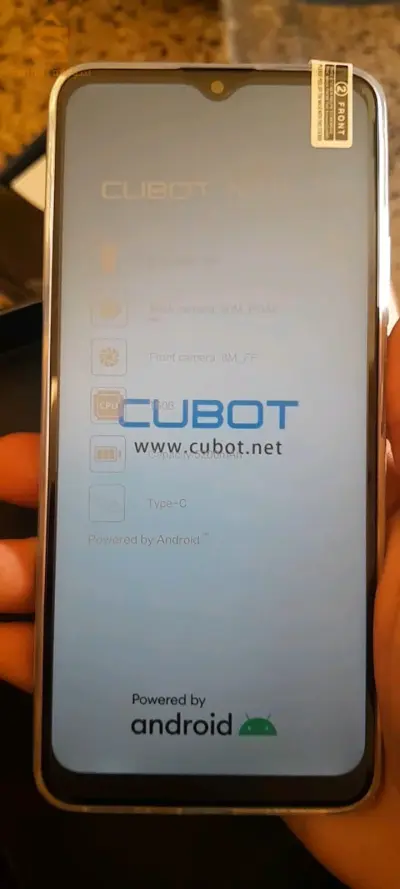 هاتف cubot note 21 جديد غير مستعمل