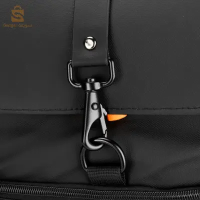 Sac d’affaires élégant et tendance étanche unisexe - Noir