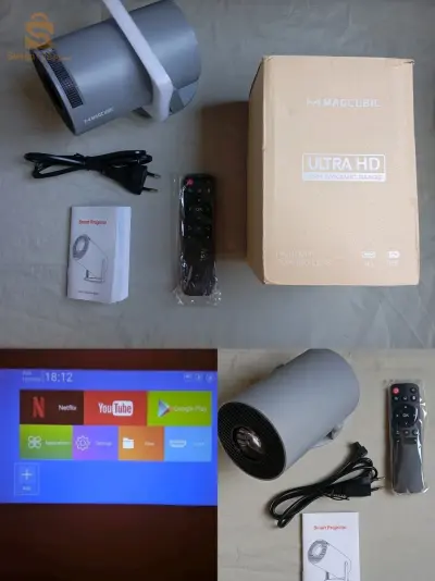 Datashow mini projector 📽️: MAGCUBIC HY 300 pro