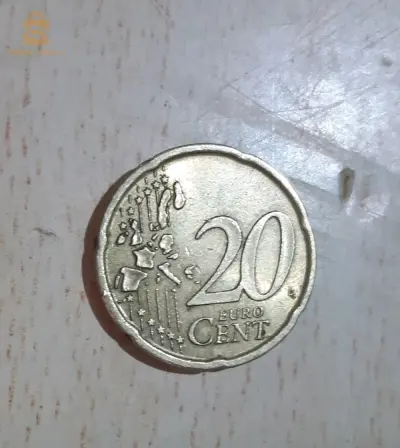 قطعة نقدية 20اور سنت اسبانية..