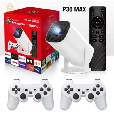 P30 MAX Retro video game consoles Android11 et Projecteur 4K