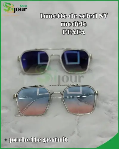 Lunette de soleil PRADA NV modèle + pochette gratuit