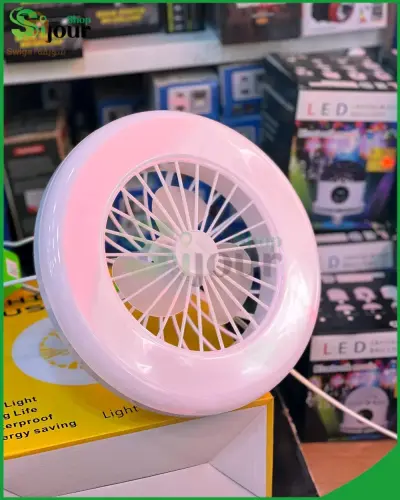 Lampe et ventilateur