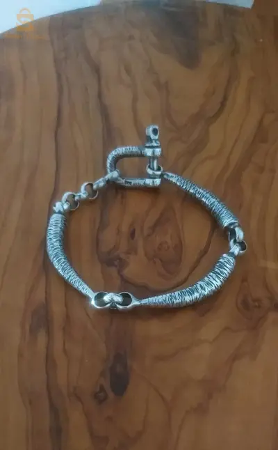bracelet massif argent 925