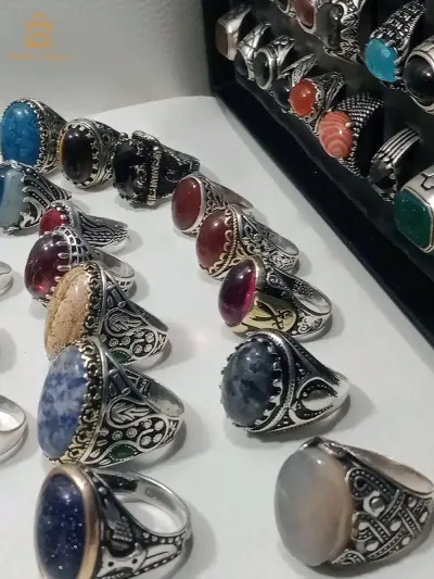 خاتم رجالي جملة مع توفر التوصيل