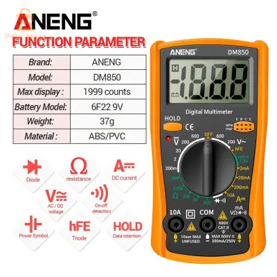 Multimètre Numérique DM850 ANENG