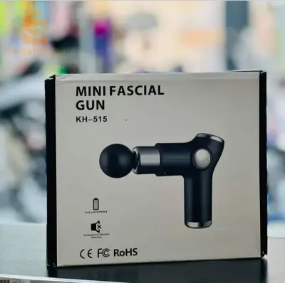 Mini Fascial Massager Gun KH-515 original
32 سرعة   32vitesses
✅فعال جدا للشفاء وتنشيط الدورة الدموية 
✅هادئ جدًا و لا يصدر اصوات مزعجة
✅سهل الاستخدام 
 ✅بطارية مدمجة قابلة لإعادة الشحن ، يمكن استخدامها لمدة تصل إلى ساعتين
 ✅ قبضة متجمدة مانعة للانزلاق
 ✅1800-3200 دورة في الدقيقة / دقيقة
                                     45db محرك فرش صامت
 ✅ مع 6 أوضاع اهتزاز ، بما في ذلك 4 رؤوس تدليك قابلة للتبديل
  ✅  بطارية ليثيوم 2000 مللي أمبير
 ✅ مسدس مساج مقاس 142 × 140 × 56 ملم

 الشحنة تحتوي:
  مسدس تدليك
  رأس تدليك
 عدد 1 كابل من النوع c 
 دليل المستخدم