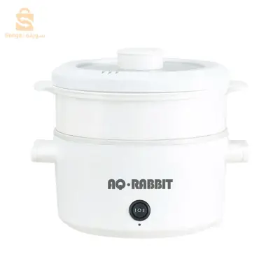 AQ Rabbit Marmite à Repas Électrique Multifonction 20cm