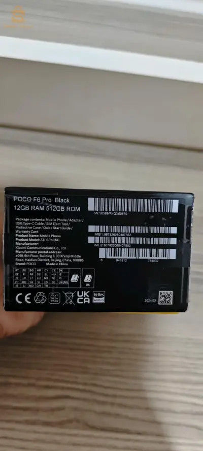 poco f6 pro 12/512