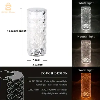 Lampe en cristal