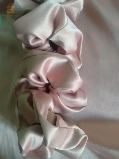 satin scrunchies