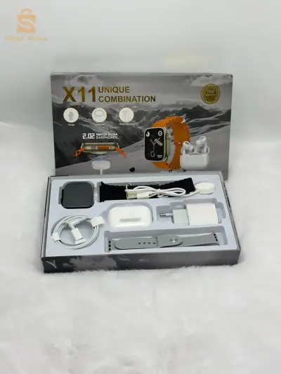 Pack Smart watch X11 + airpods