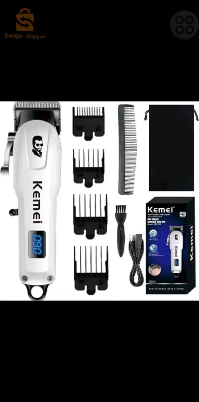 tondeuse kemei 232 rechargeable
