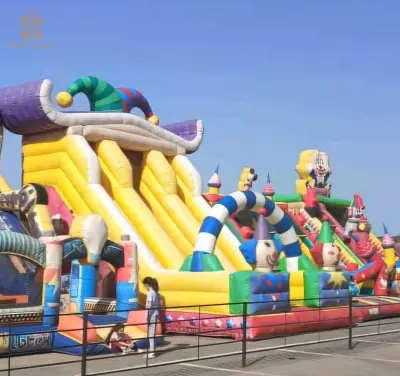 toboggan gonflable